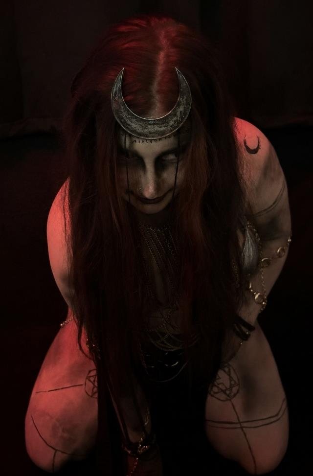 Dark dramatic character inspired by Suicide Squad